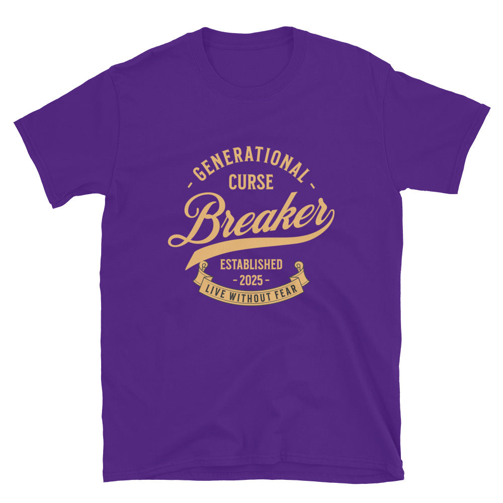 Generational Curse Breaker TShirt - Purple Color - https://ascensionemporium.net